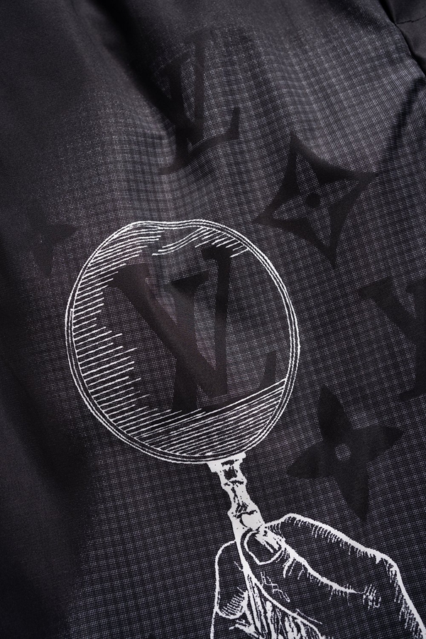 ブランドハーフパンツ細部ディテール